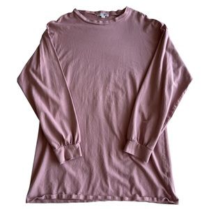 Fashion Nova Paparazzi Long Sleeve Top - Small, Dusty Mauve